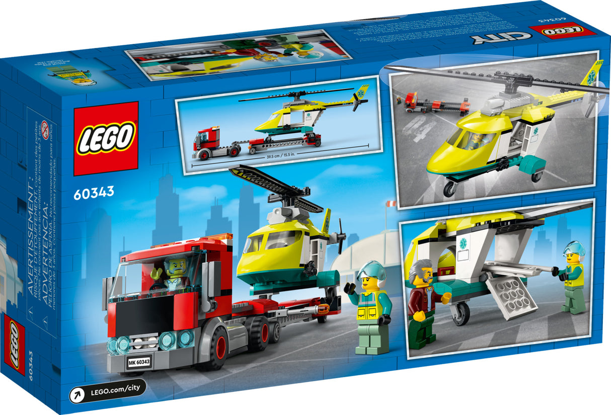 LEGO City: Rescue Helicopter Transport