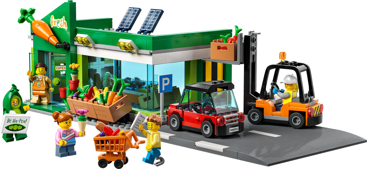 LEGO City Grocery Store Shop Set with Car