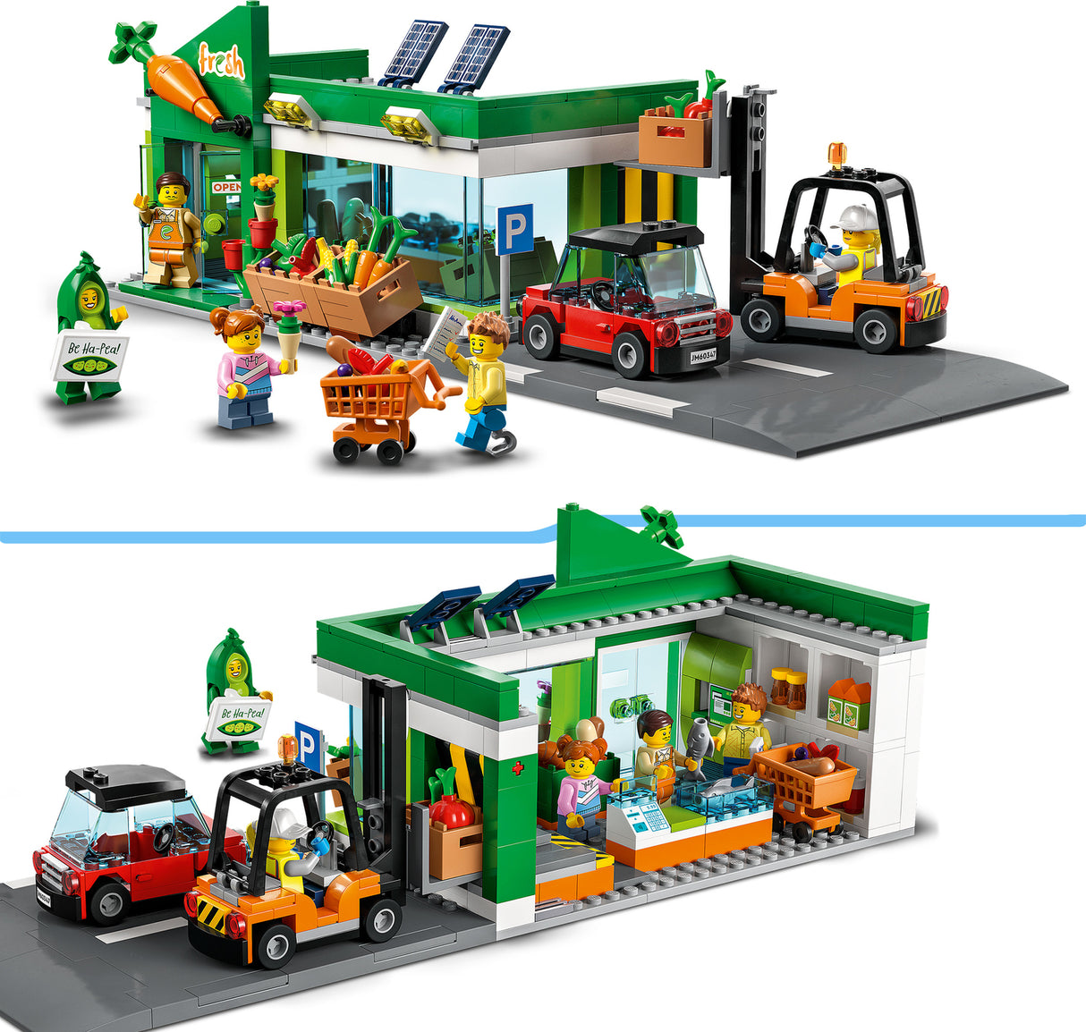 LEGO City Grocery Store Shop Set with Car