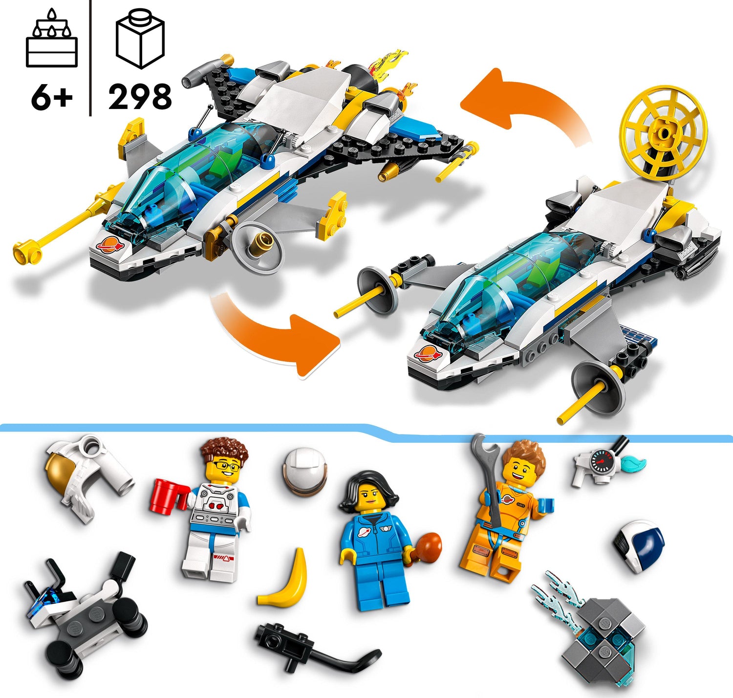 LEGO City Mars Spacecraft Missions Set