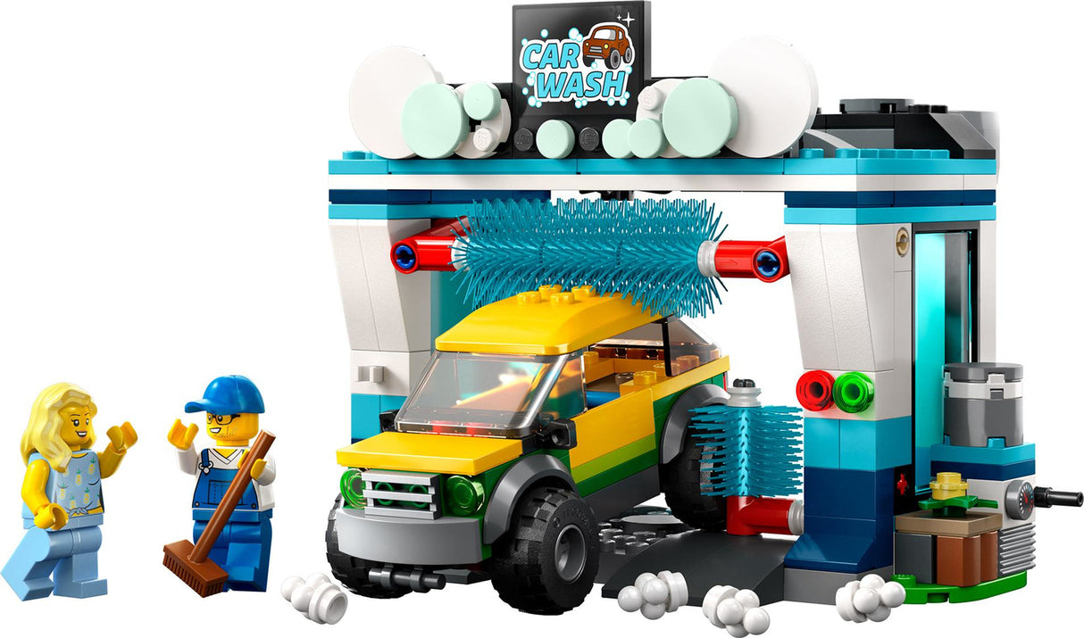 LEGO City Carwash Vehicle Set with Toy Car