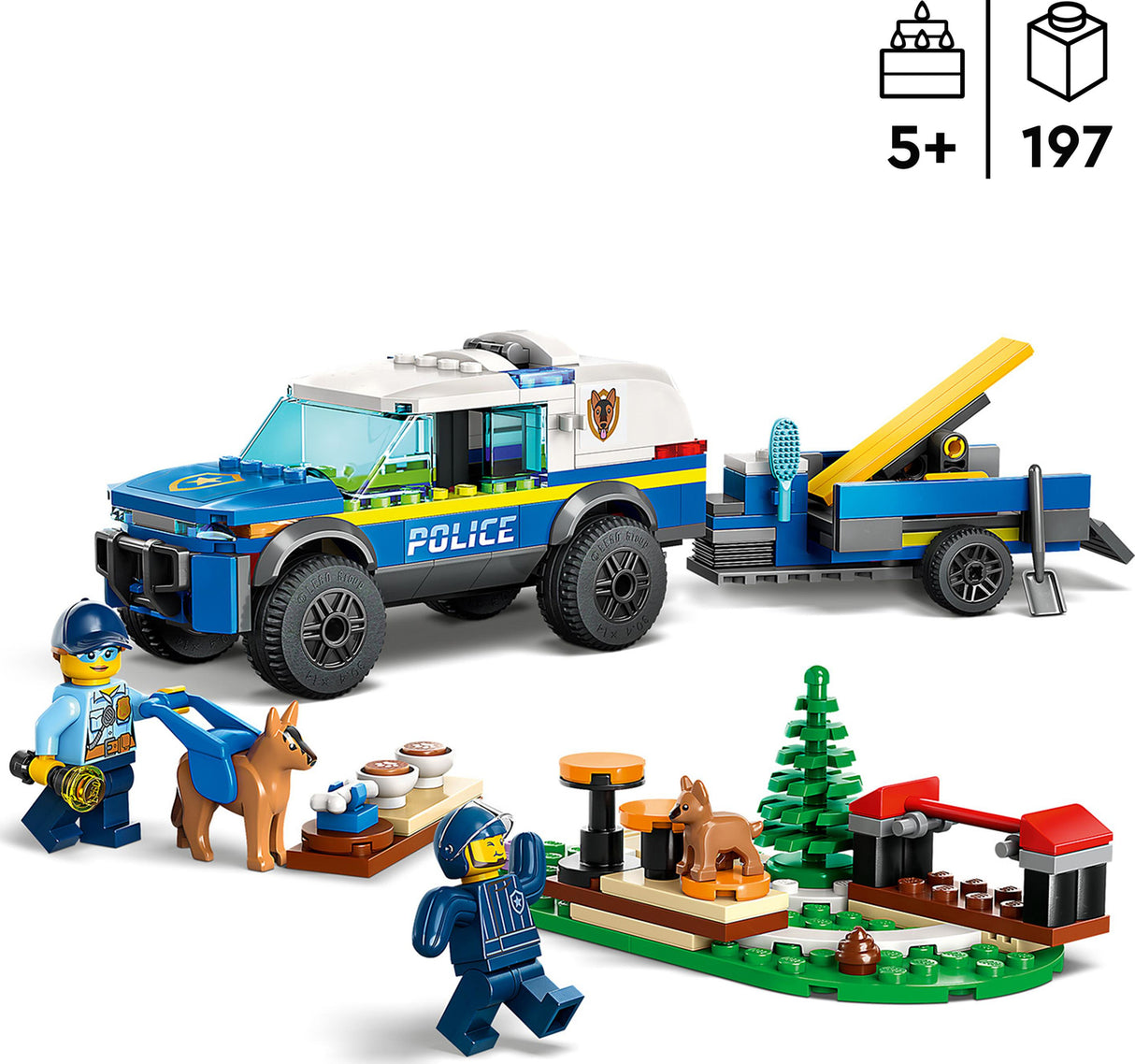 LEGO® City: Mobile Police Dog Training