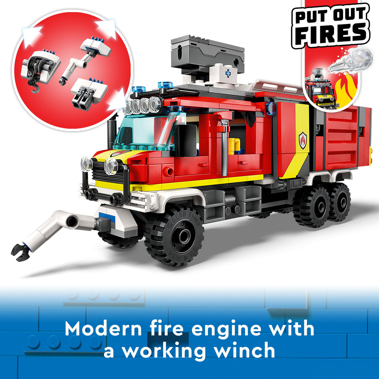 LEGO® City Fire: Fire Command Truck