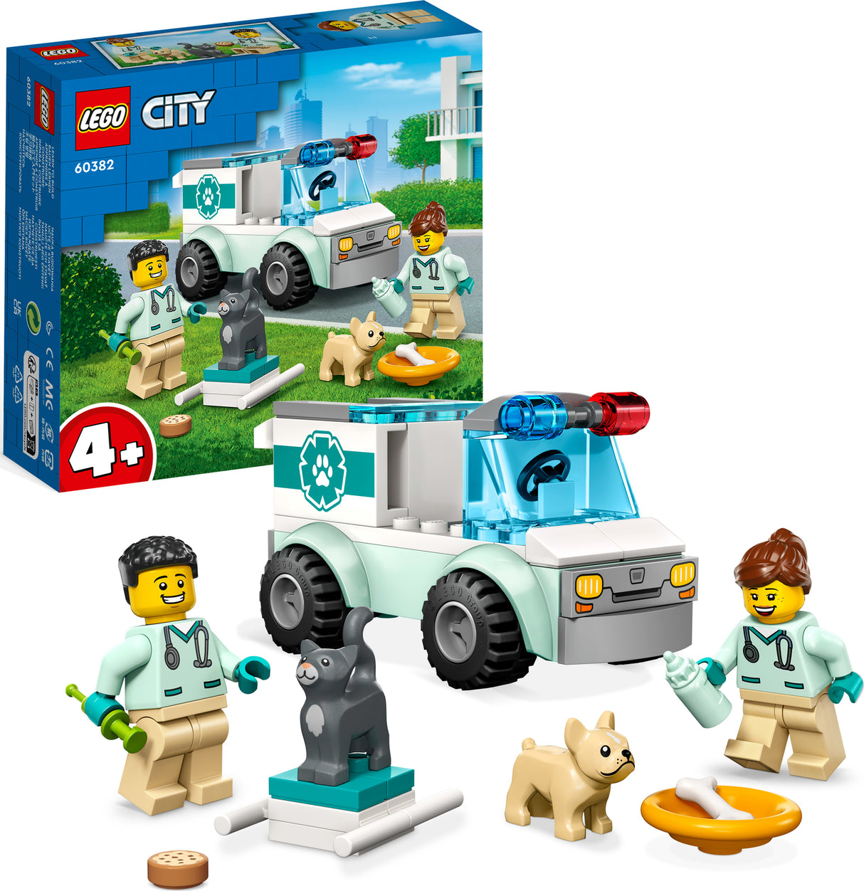 LEGO® City: Vet Van Rescue Animal Set