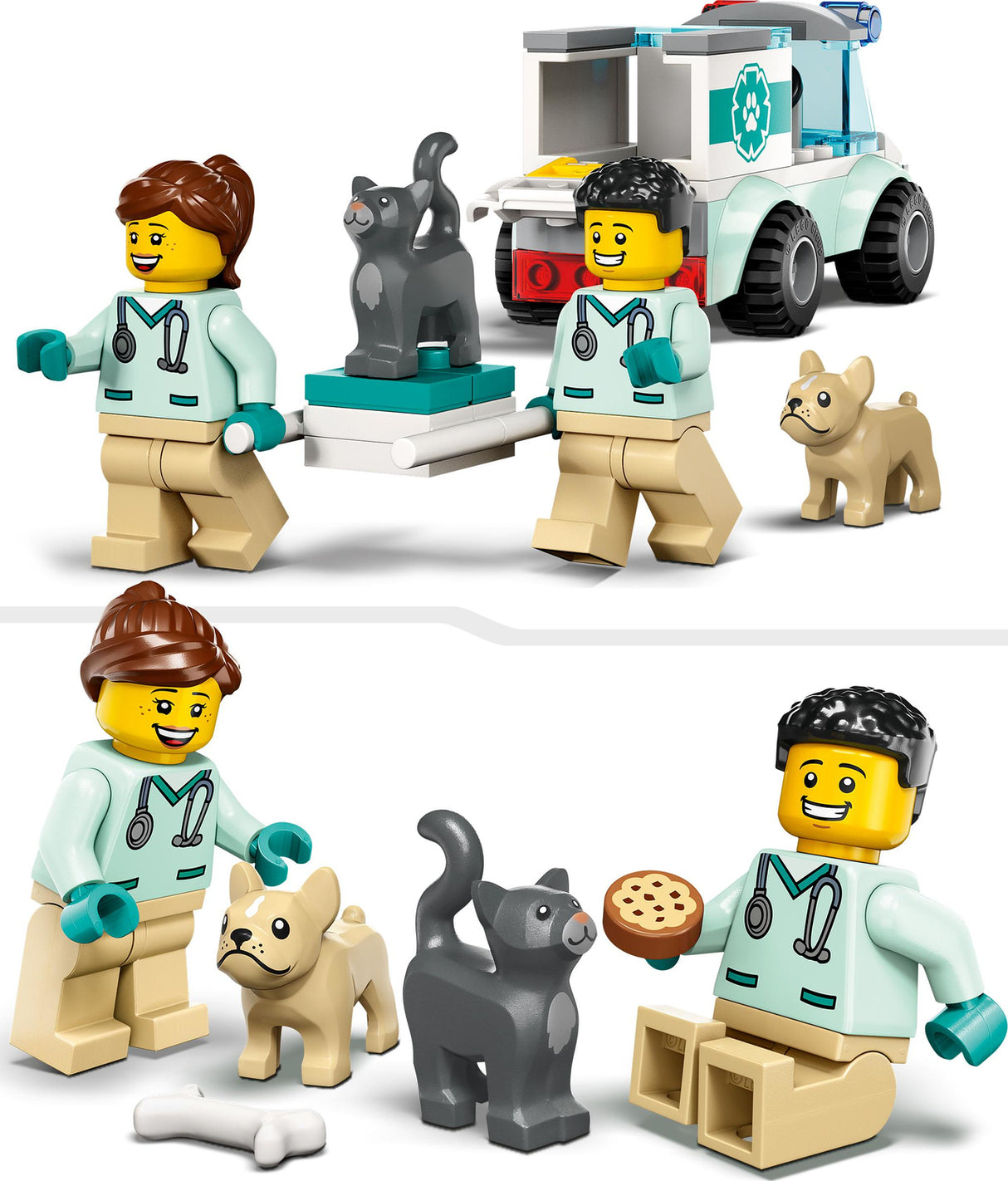 LEGO® City: Vet Van Rescue Animal Set