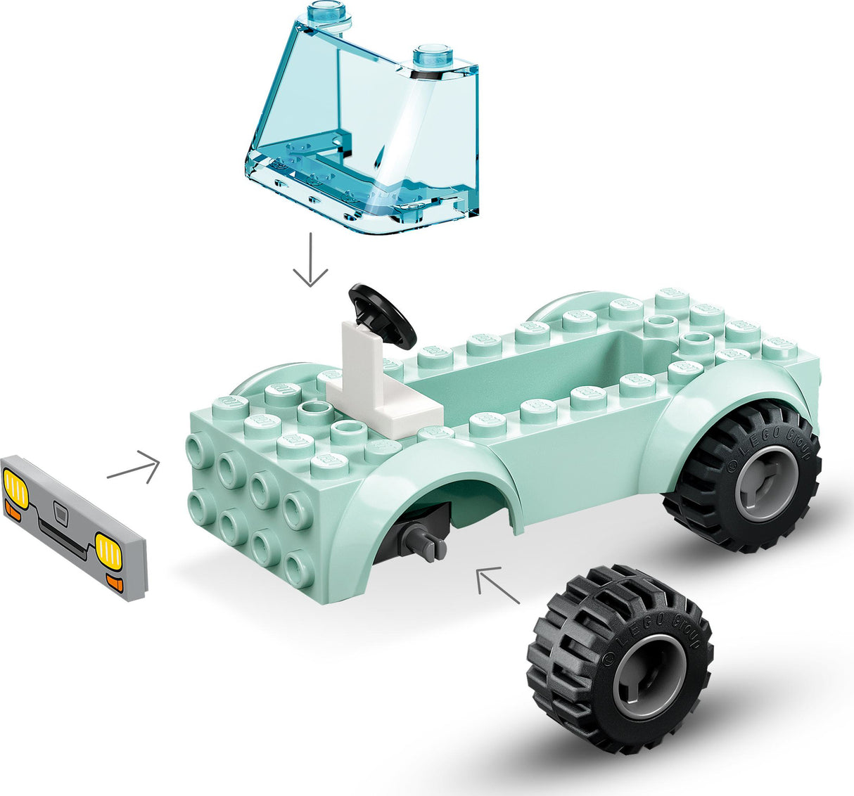 LEGO® City: Vet Van Rescue Animal Set