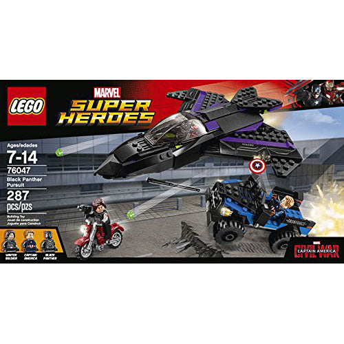 LEGO - Super Heroes Black Panther Pursuit 76047