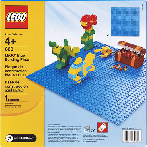 LEGO 620 - A Blue Building Plate