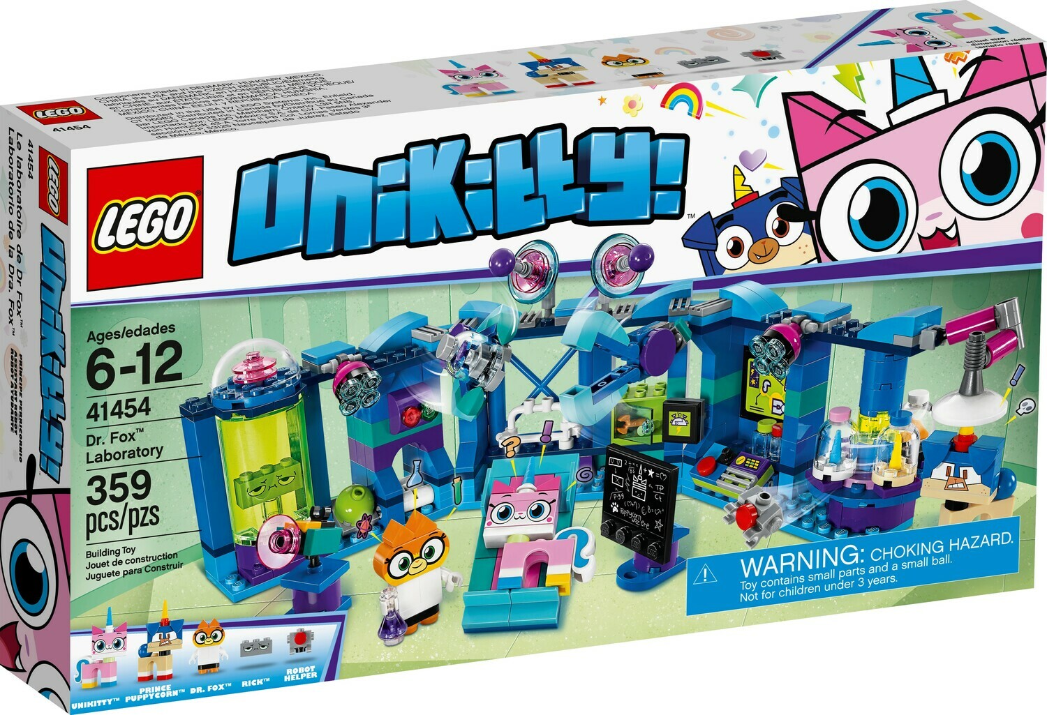 41454 Dr Fox Laboratory Unikitty