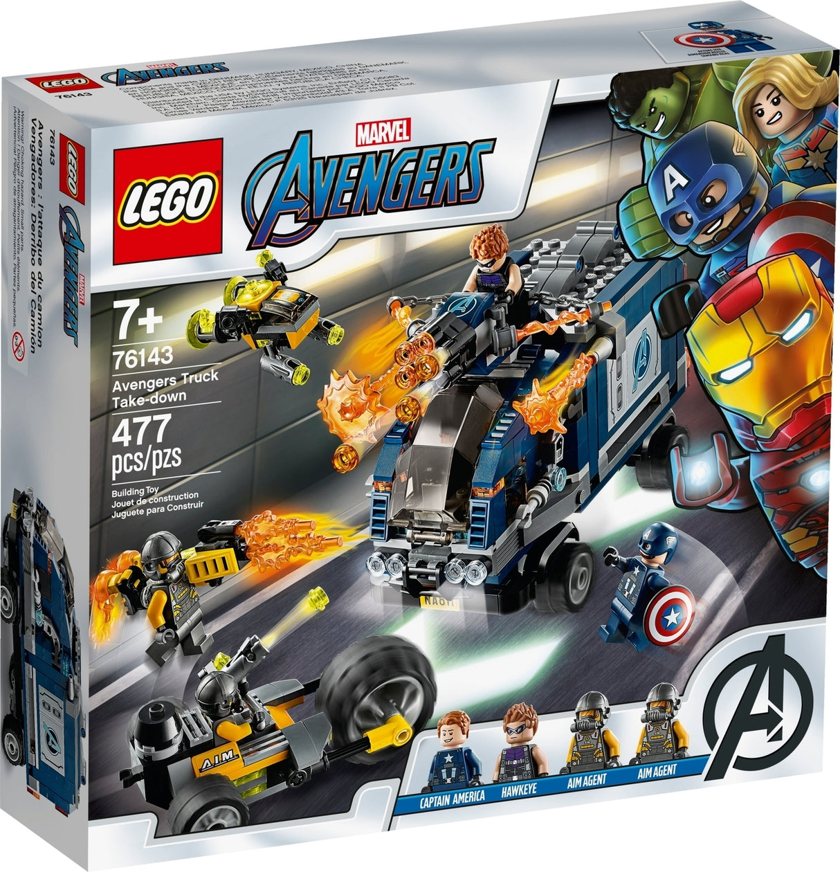 76143 Avengers Truck Takedown