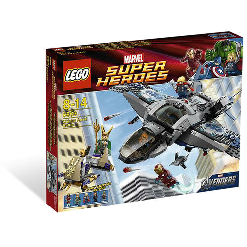 LEGO Quinjet Aerial Battle