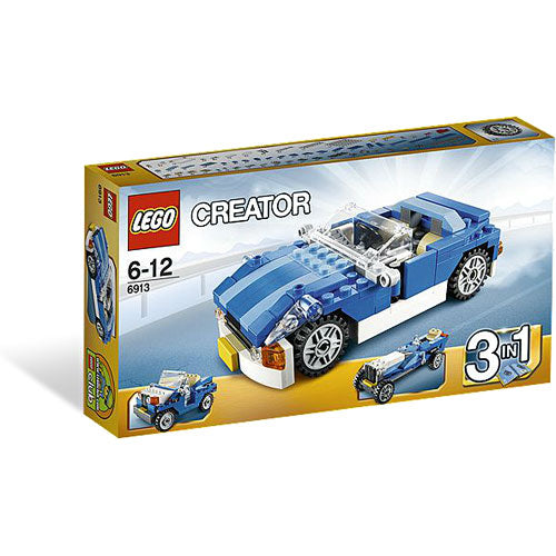 LEGO 6913 Creator Blue Roadster 152pc