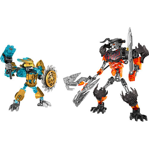 LEGO Mask Maker vs. Skull Grinder