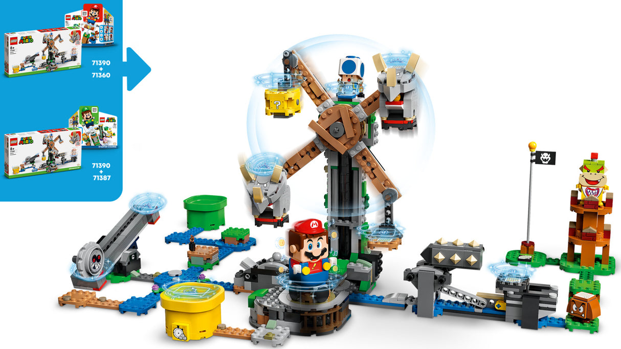 LEGO Super Mario: Reznor Knockdown Expansion Set