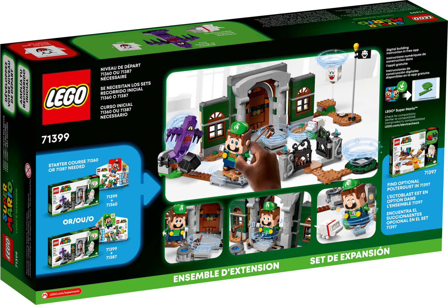 LEGO Super Mario: Luigi's Mansion Entryway Expansion Set