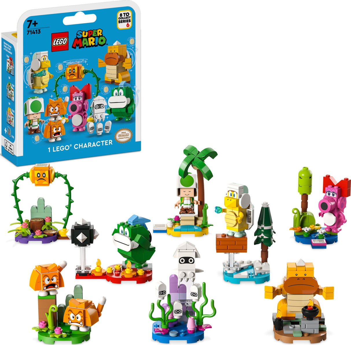 LEGO® Super Mario: Character Packs – Series 6 (assorted blind bags)