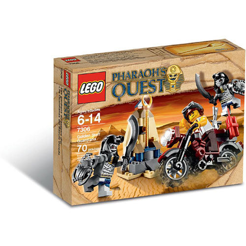 LEGO 7306 - Adventurer Pharaoh's Quest Golden Staff Guardians