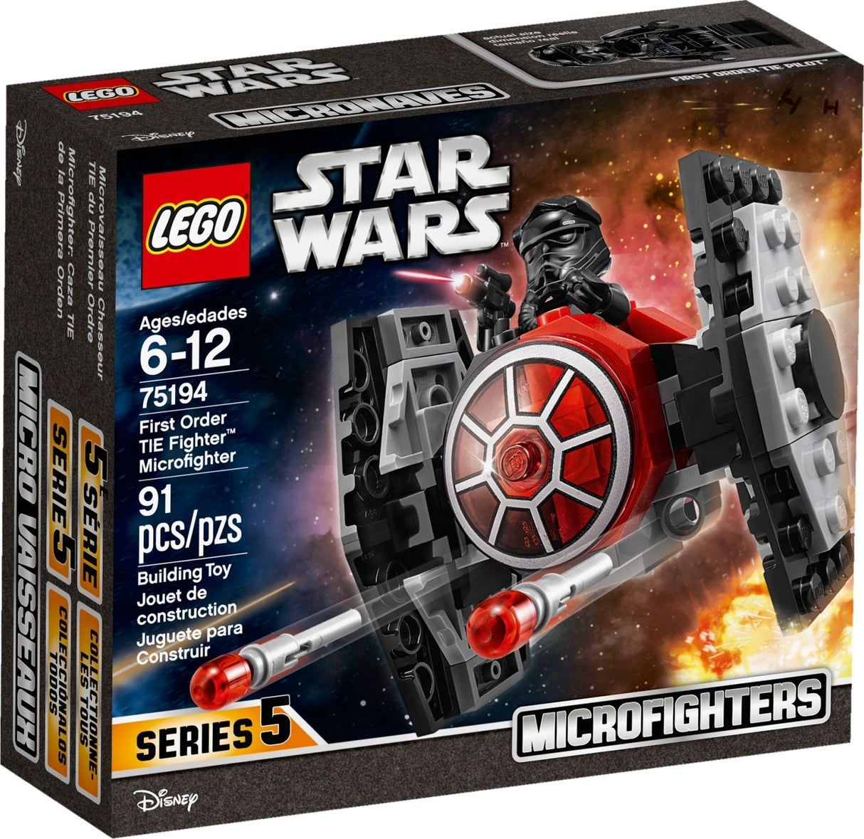 LEGO Star Wars TM - First Order TIE Fighter Microfighter
