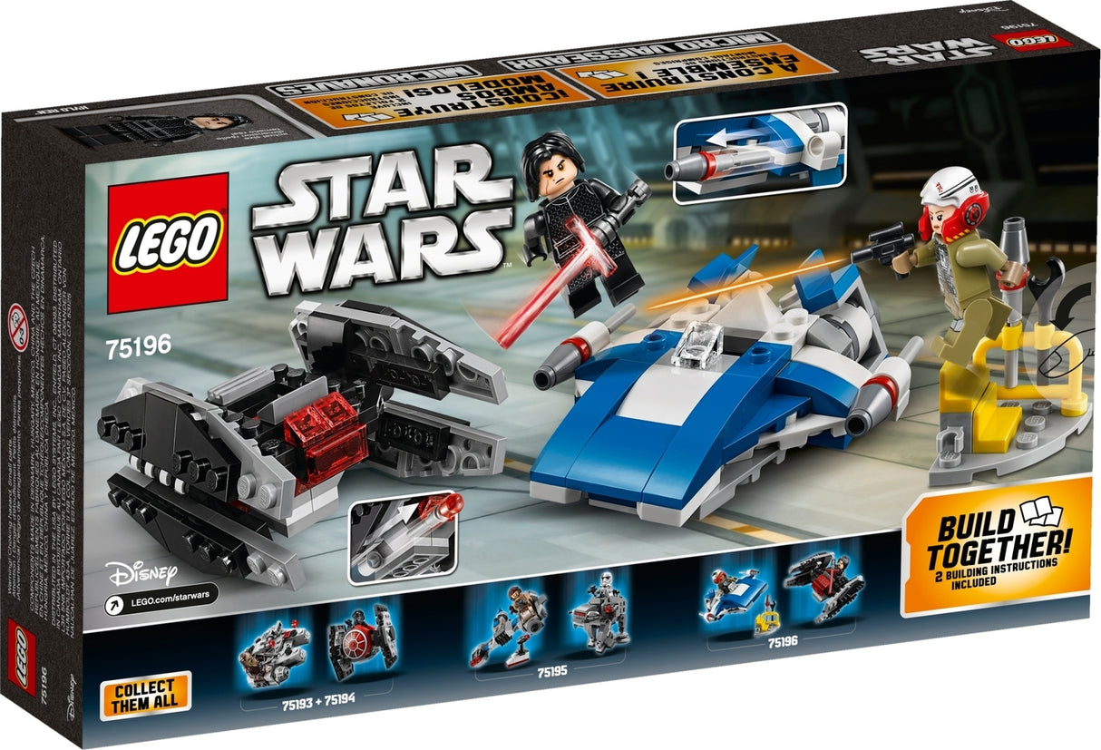 LEGO Star Wars TM - A-Wing vs. TIE Silencer Microfighters