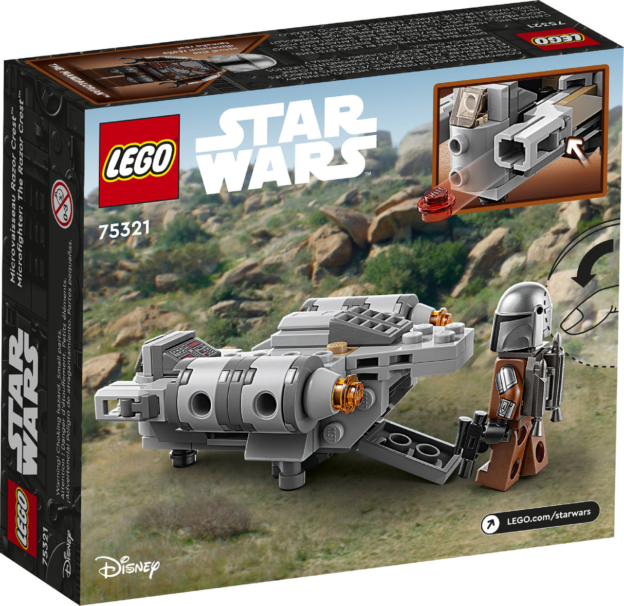 LEGO Star Wars: The Razor Crest Microfighter