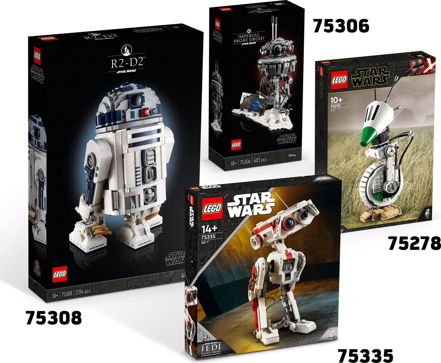 LEGO® Star Wars BD-1 Droid Model Building Kit
