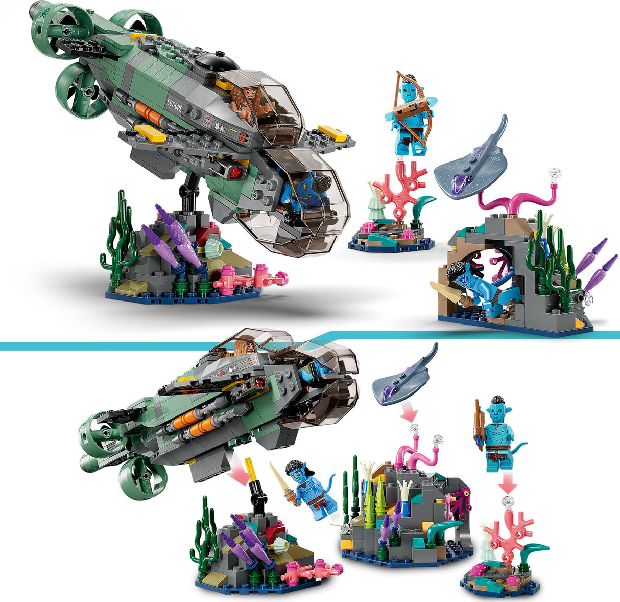 LEGO® Avatar: Mako Submarine