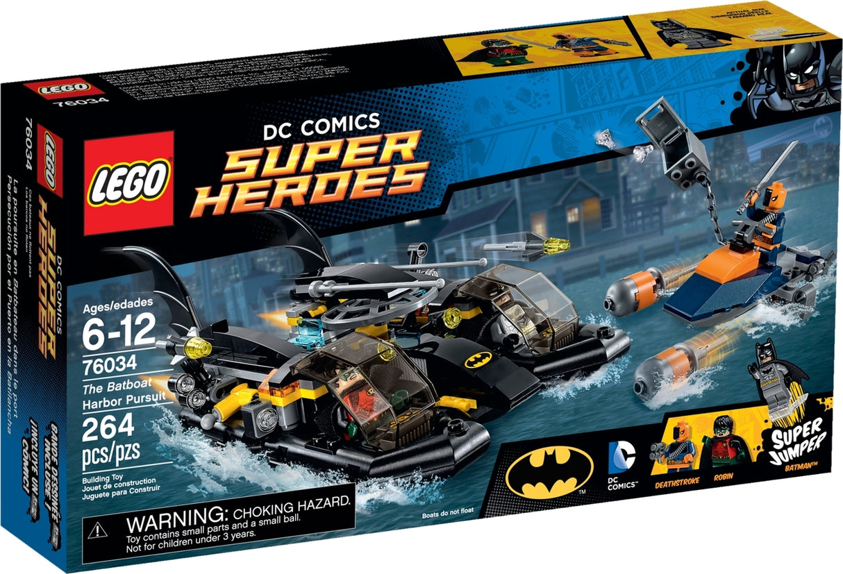 LEGO The Batboat Harbor Pursuit