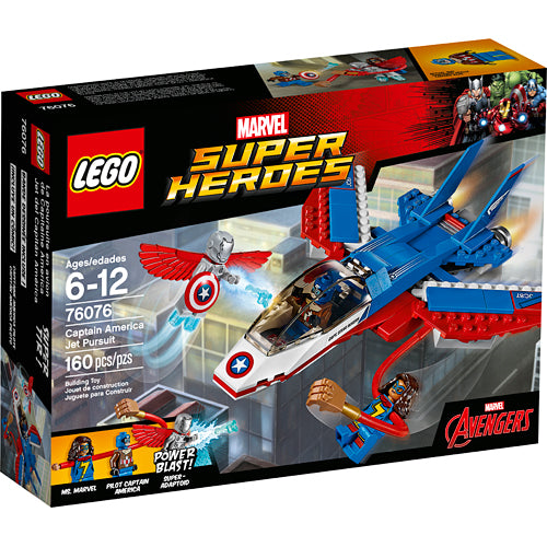 LEGO Captain America Jet Pursuit