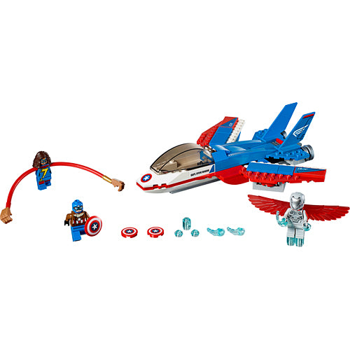 LEGO Captain America Jet Pursuit