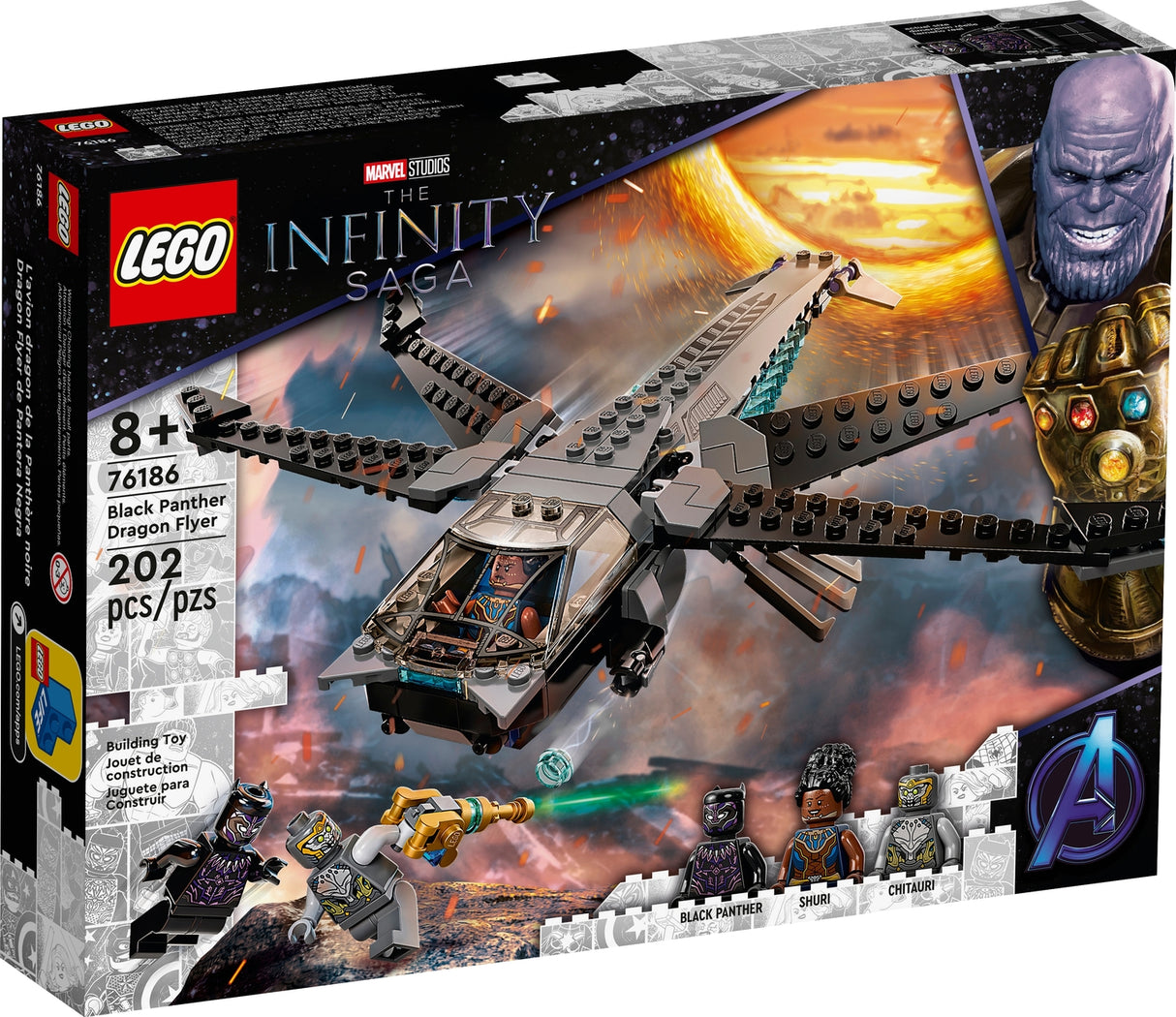 LEGO Marvel: Black Panther Dragon Flyer
