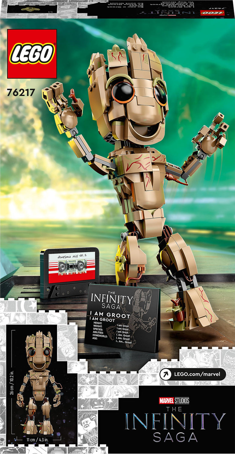 LEGO Marvel I am Groot Buildable Toy Set
