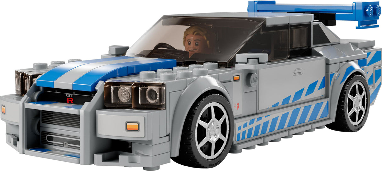 LEGO® Speed Champions 2 Fast 2 Furious Nissan Skyline GT-R (R34)
