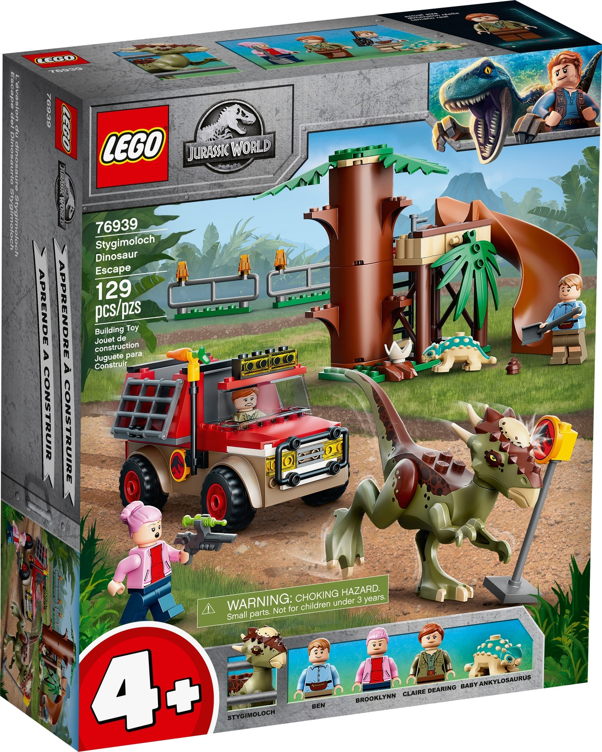 LEGO Jurassic World: Stygimoloch Dinosaur Escape