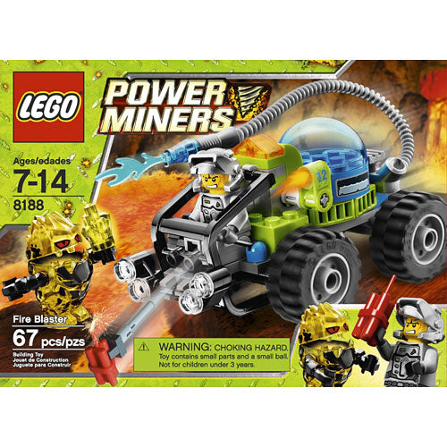 LEGO 8188 Fire Blaster V39 Power Miners Ages 7-14