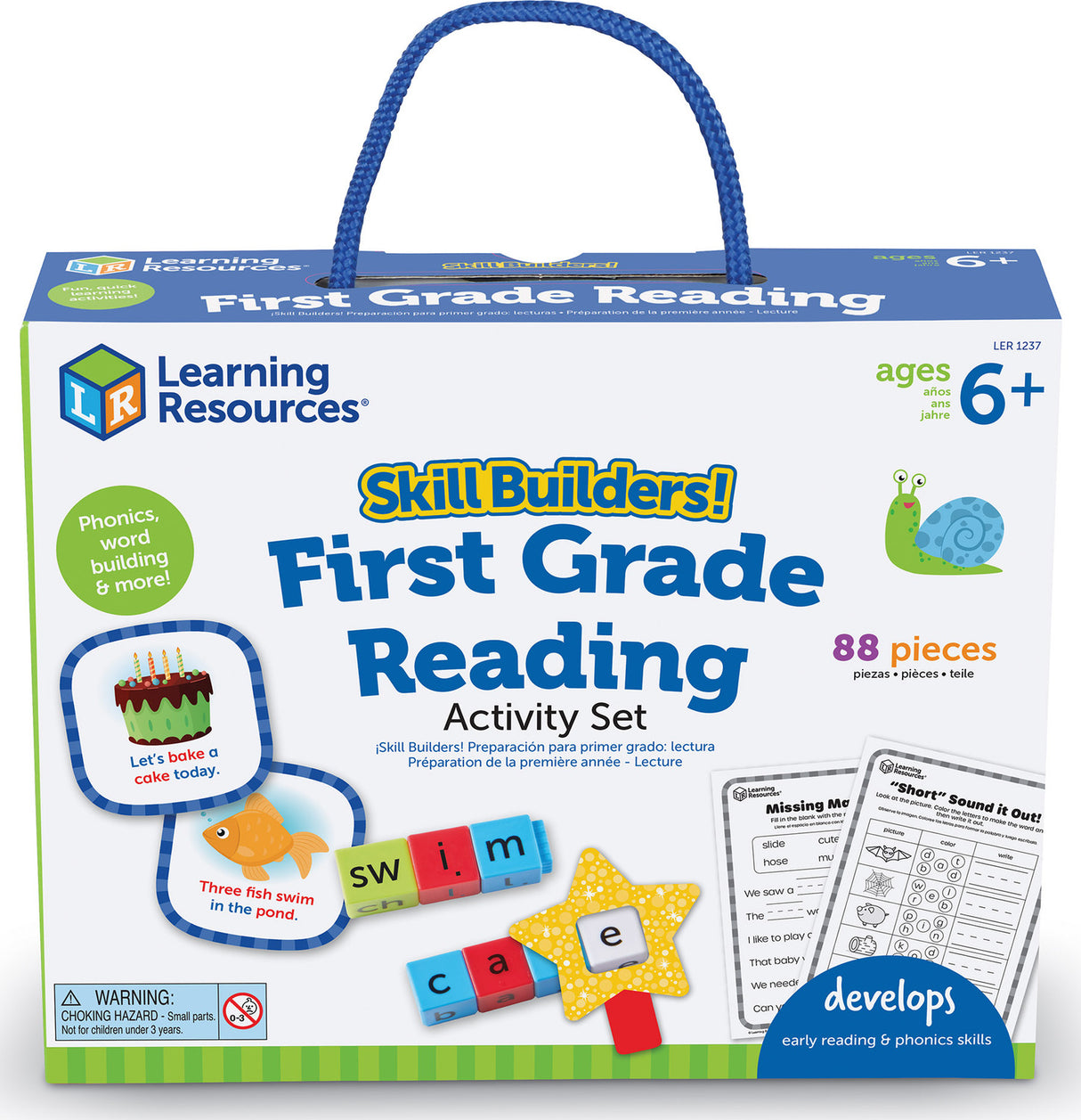 Skill Builders! First Grade Reading Activity Set
