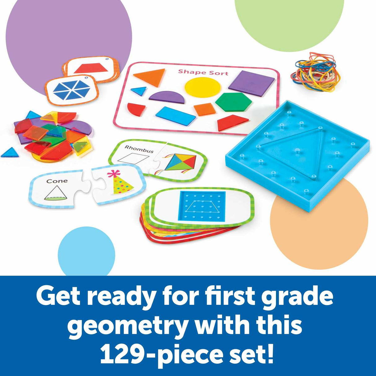 Skill Builders! First Grade Geometry Activity Set