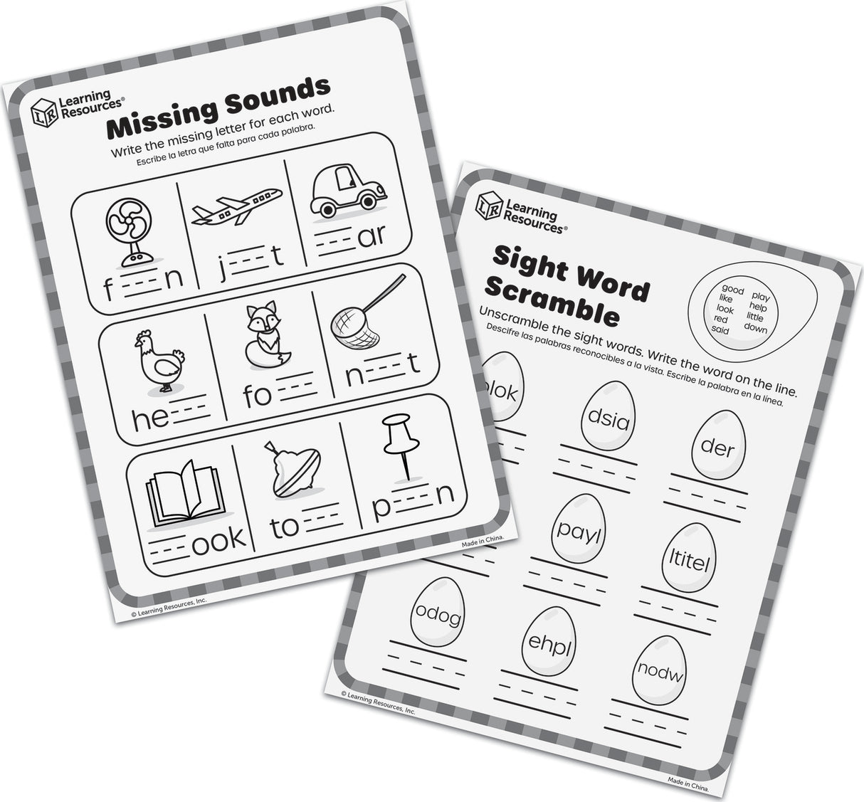 Skill Builders! Kindergarten Reading