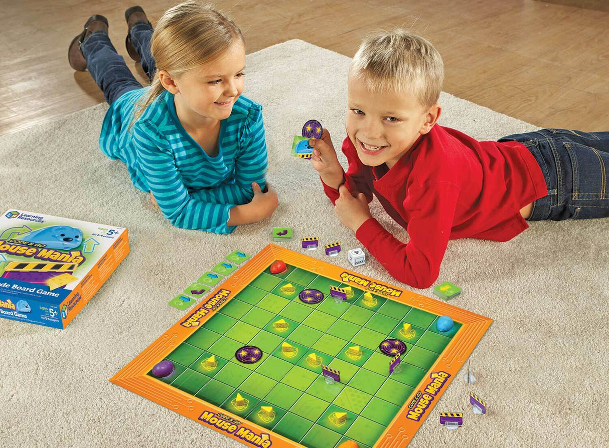 Code & Go Mouse Mania A Learn-to-Code Board Game