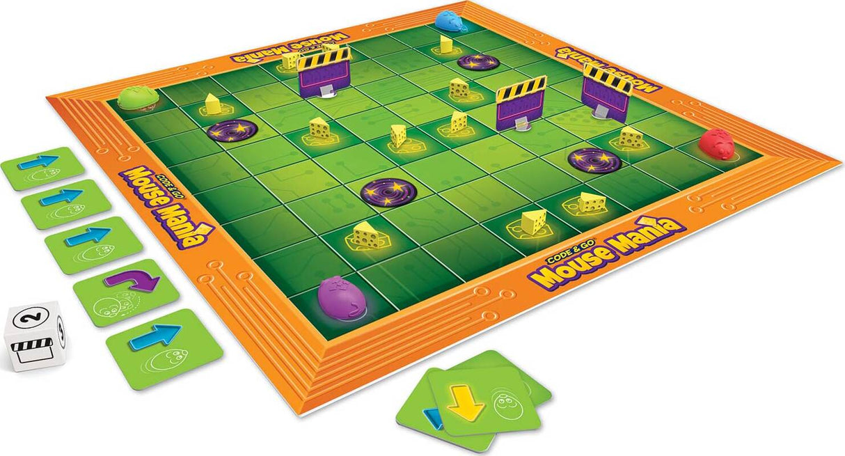 Code & Go Mouse Mania A Learn-to-Code Board Game