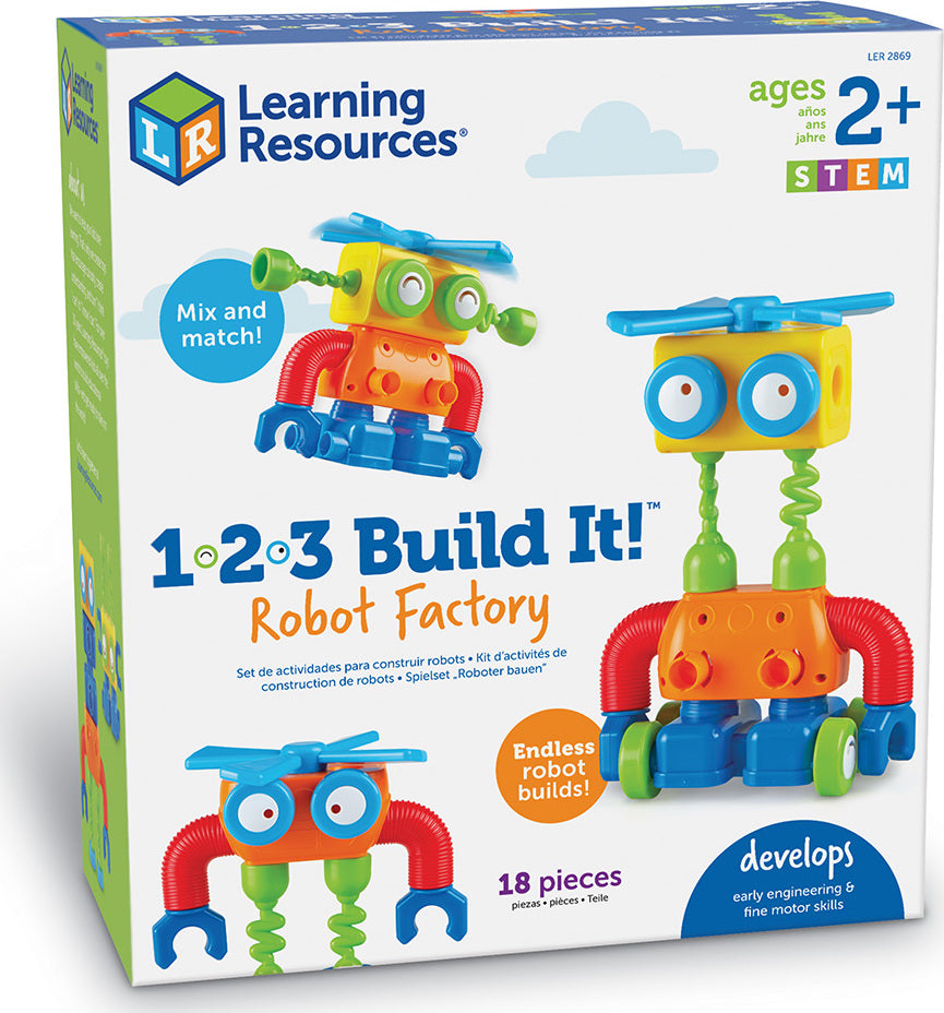 1-2-3 Build It Robot Factory