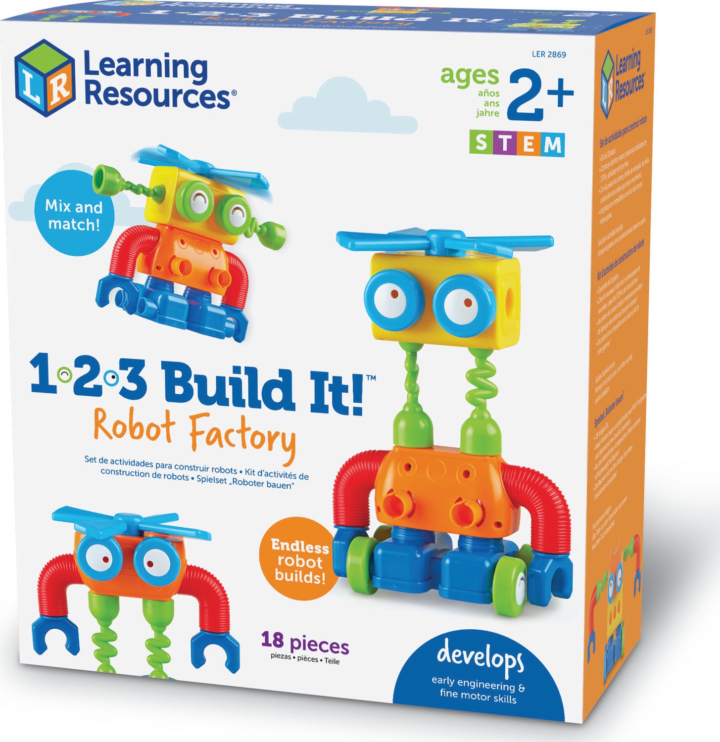 1-2-3 Build It Robot Factory