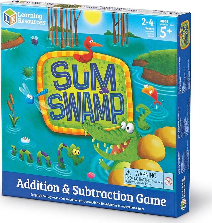 Sum Swamp Addition and Subtraction Game