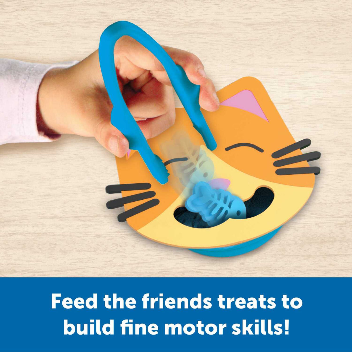 Fine Motor Feeding Friends