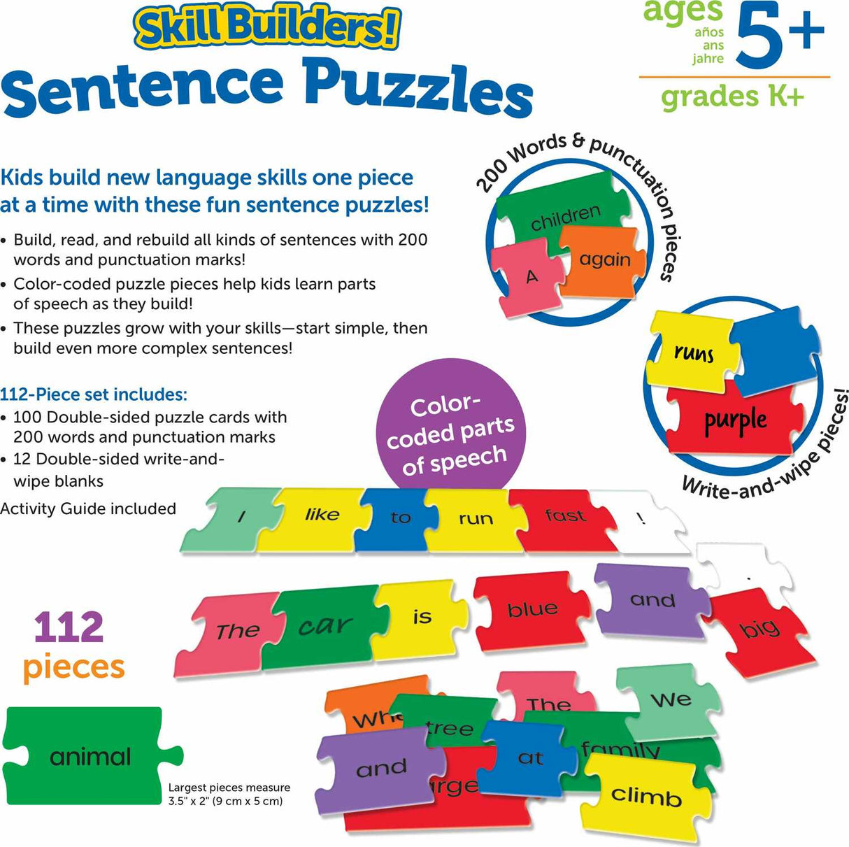 Skill Builders! Sentence Puzzles