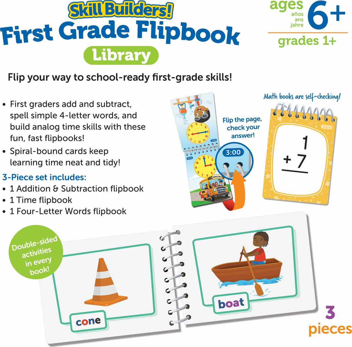Skill Builders! First Grade Flipbook