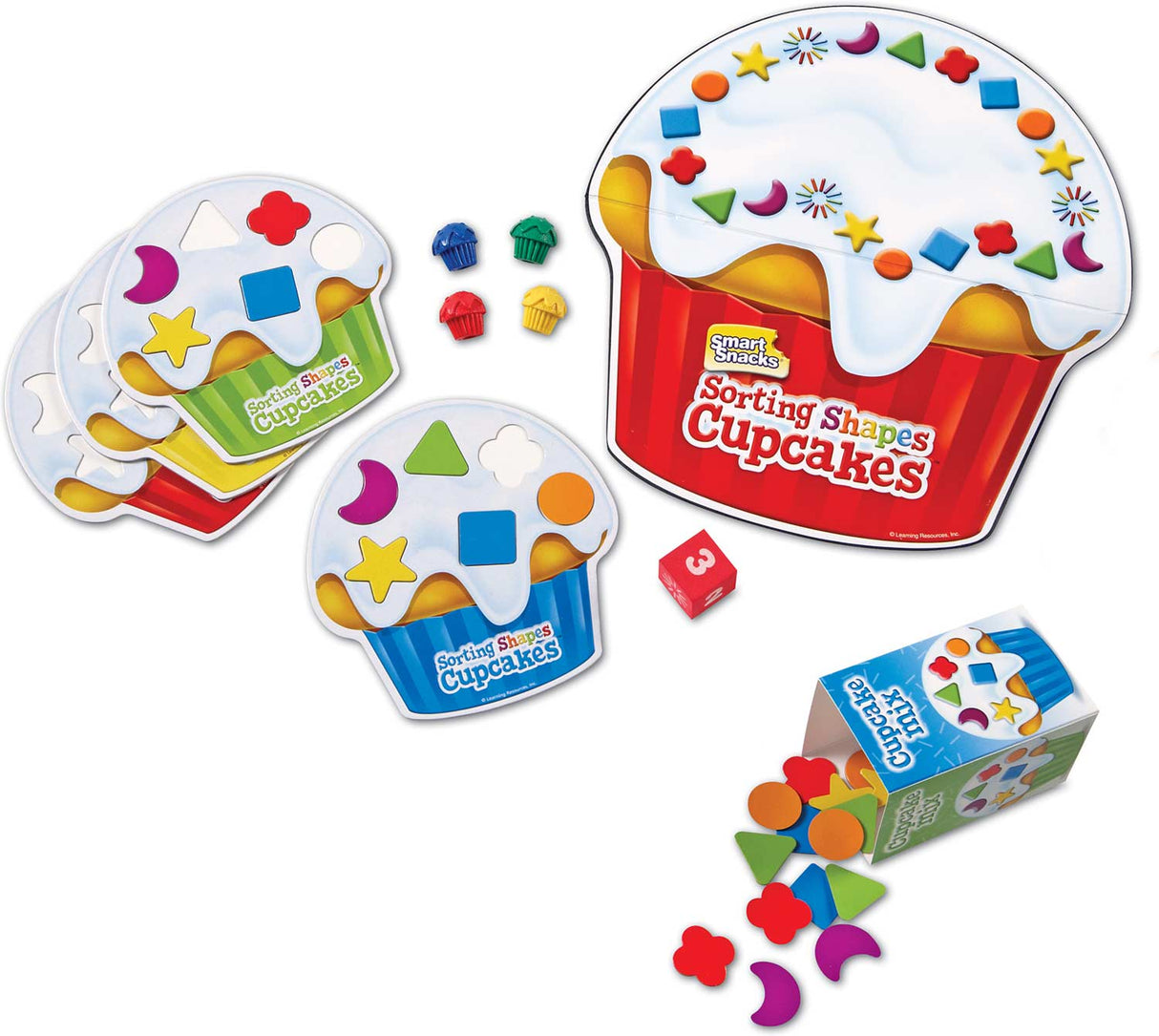 Sorting Shapes Cupcakes