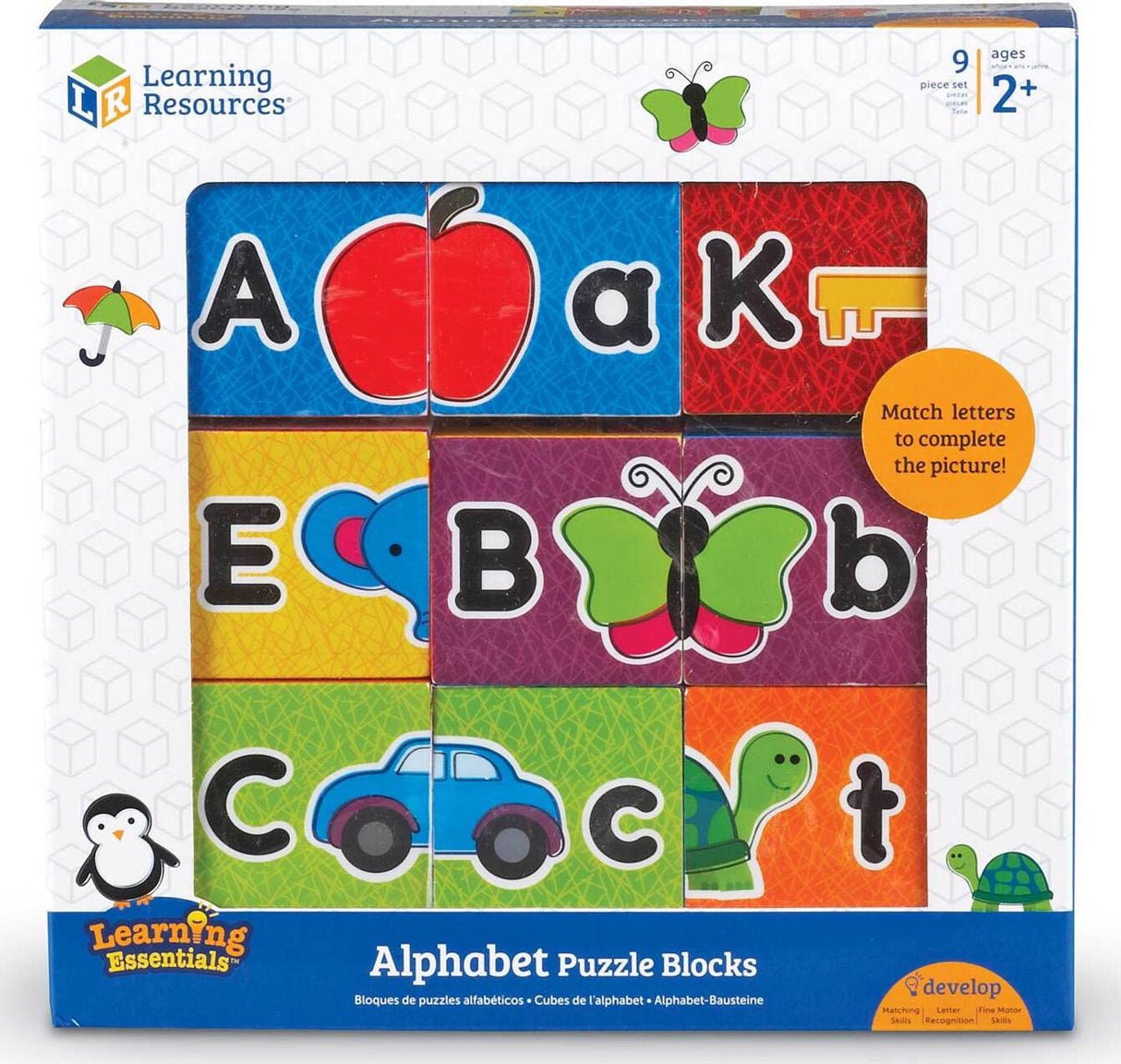 Learning Essentials Alphabet Puzzle Blocks