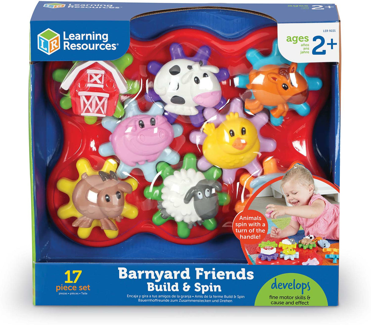 Barnyard Friends Build & Spin