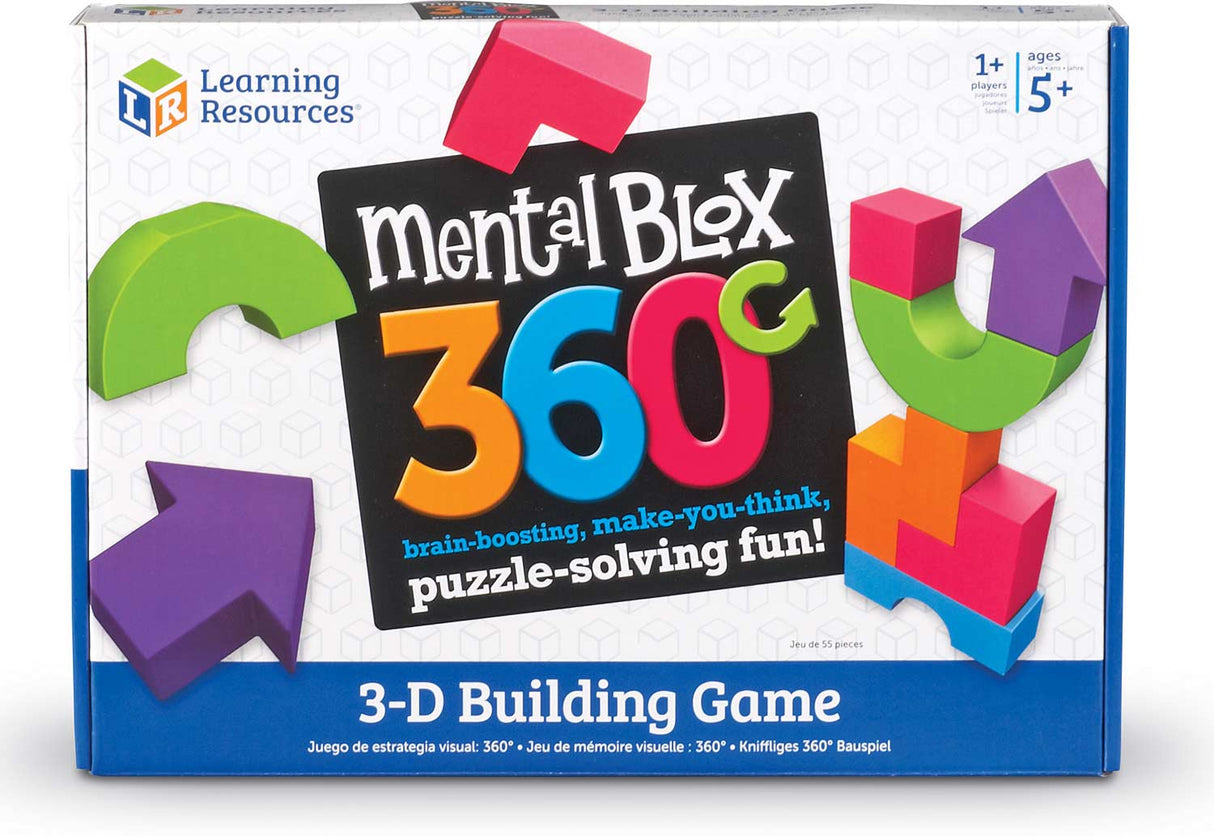 Mental Blox 360degrees 3-d Building Game