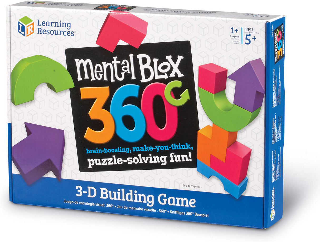 Mental Blox 360degrees 3-d Building Game